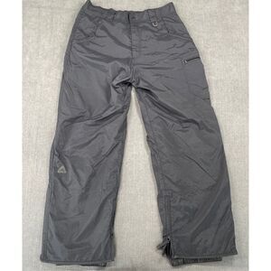 Airwalk Snow Pants Mens L‎ Black Waterproof Nylon Ski Cold Outdoor Snowboarding